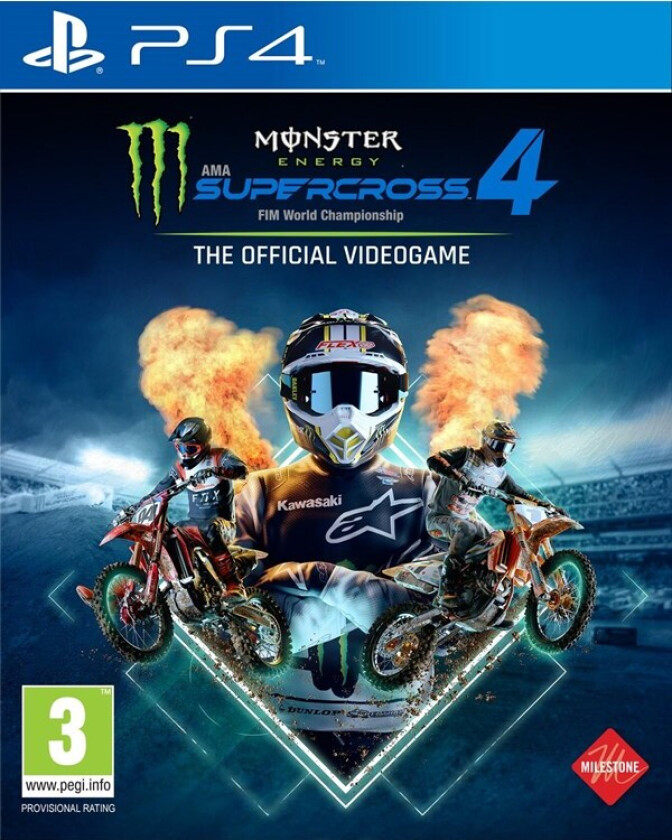 Monster Energy Supercross: The Official Videogame 4 - Sony PlayStation 4 - Racing