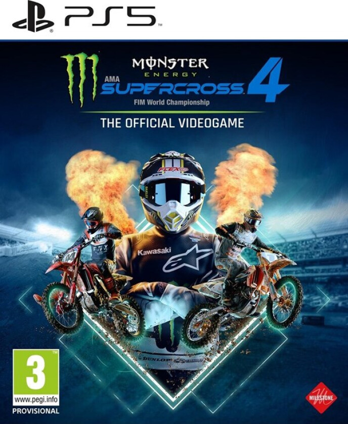 Monster Energy Supercross: The Official Videogame 4 - Sony PlayStation 5 - Racing