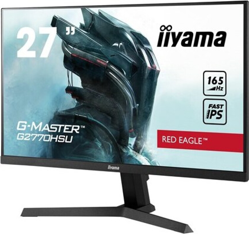 27" iiyama G-MASTER Red Eagle G2770HSU-B1 - 1 ms - Skjerm