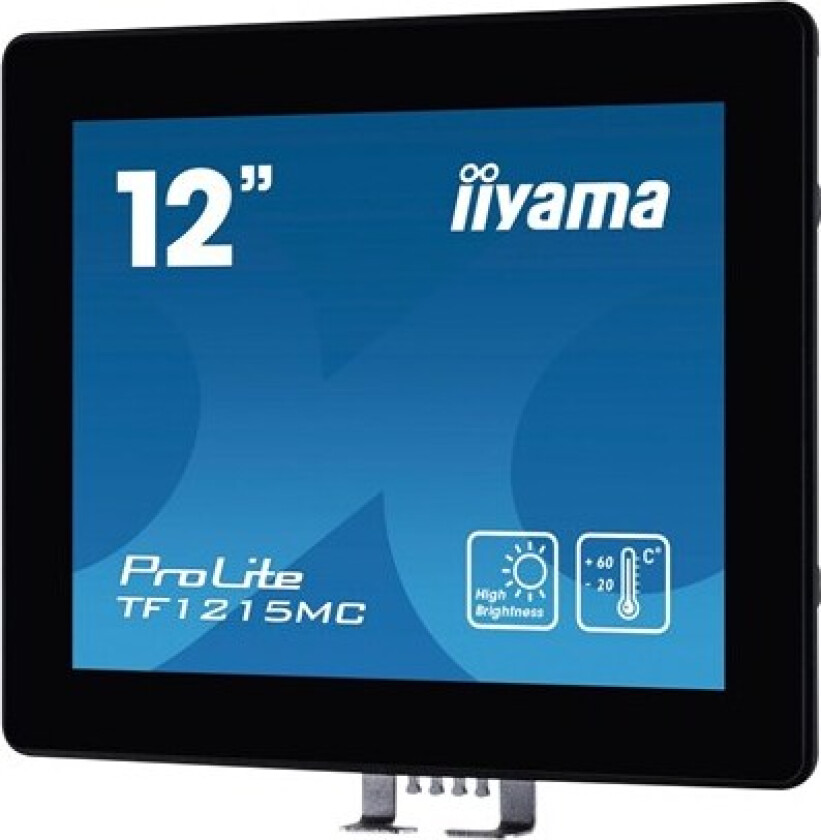 12" iiyama ProLite TF1215MC-B1 - 25 ms - Skjerm