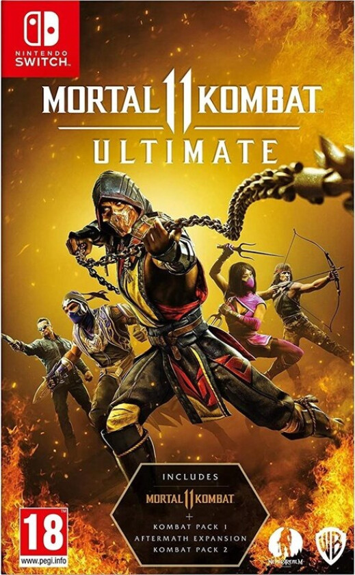 Mortal Kombat 11: Ultimate (Code in a Box) - Nintendo Switch - Action