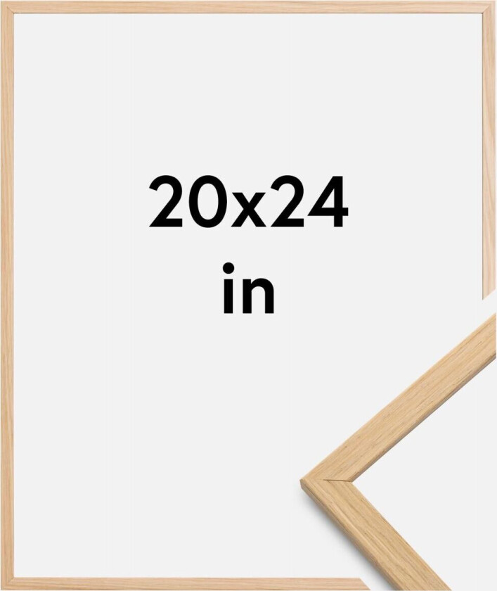 Ramme Edsbyn Akrylglass Eik 20x24 Inches (50,8x60,96 Cm)