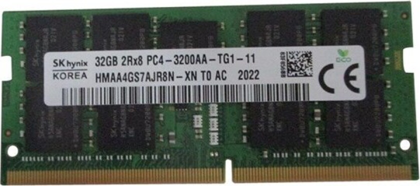 32GB 3200 DDR4 ECC SODIMM
