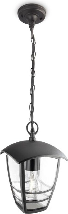 Creek Pendant Ceiling black 1x60W 230V