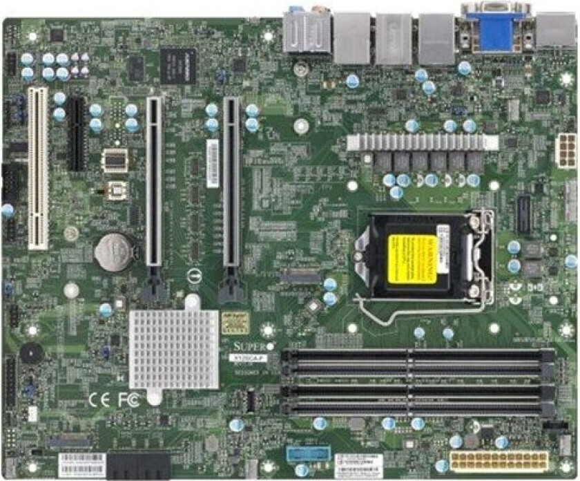X12SCA-F Hovedkort - Intel W480 - Intel LGA1200 socket - DDR4 RAM - ATX