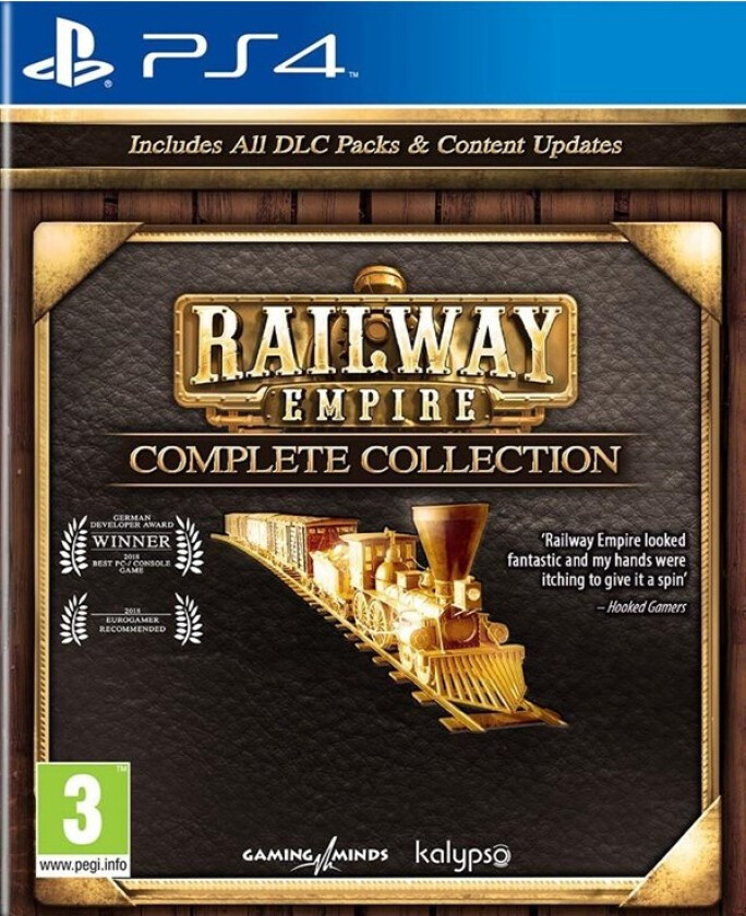 Railway Empire - Complete Collection - Sony PlayStation 4 - Simulator