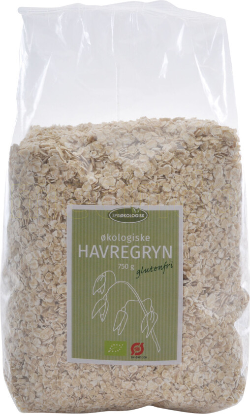 Havregryn glutenfri Øko - 750 g