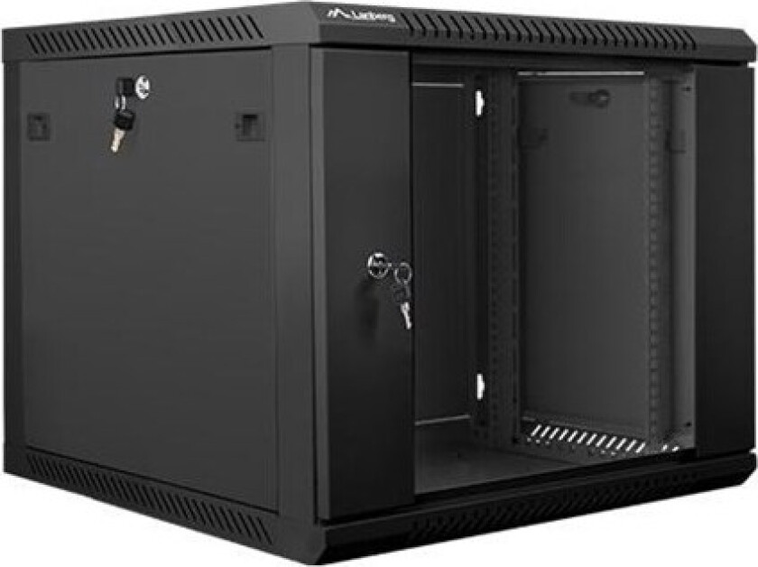 WF01-6609-10B Rack Cabinet 19" Wall-Mount 9U 600x600 (Flat Pack) V2 Black