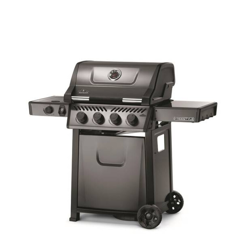 Gassgrill Freestyle 425 med sidebrenner grå Napoleon (F425SBPGT-