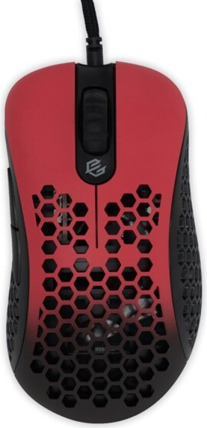 Sköll RGB Gaming Mouse - Red - Gaming mus - Optisk - 7 - Rød