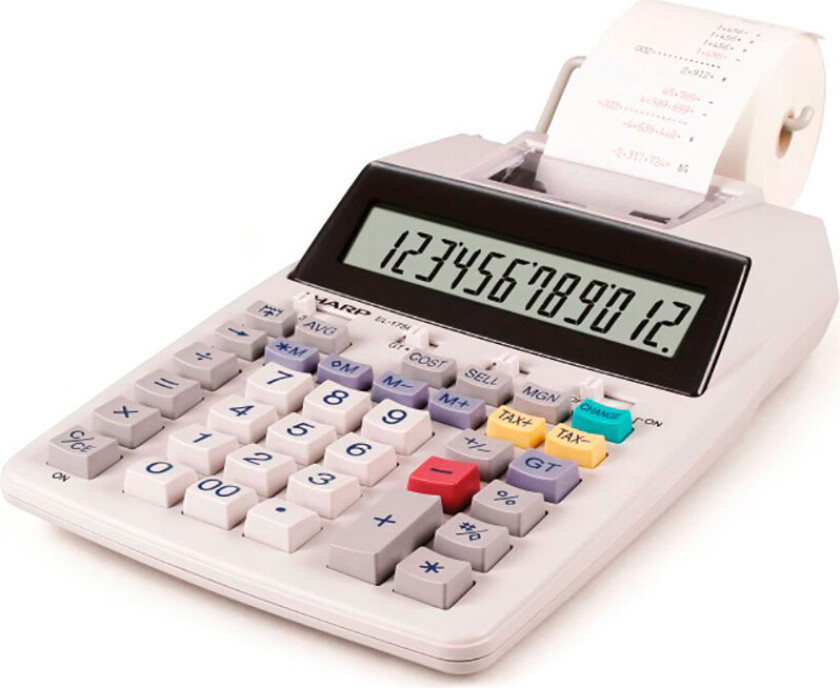 EL-1750PIIIGY - printing calculator