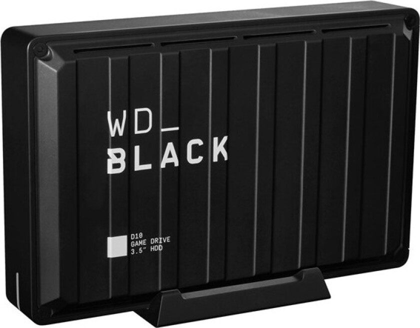 BLACK D10 Game Drive for Xbox One - Ekstern Harddisk - 12TB - Svart