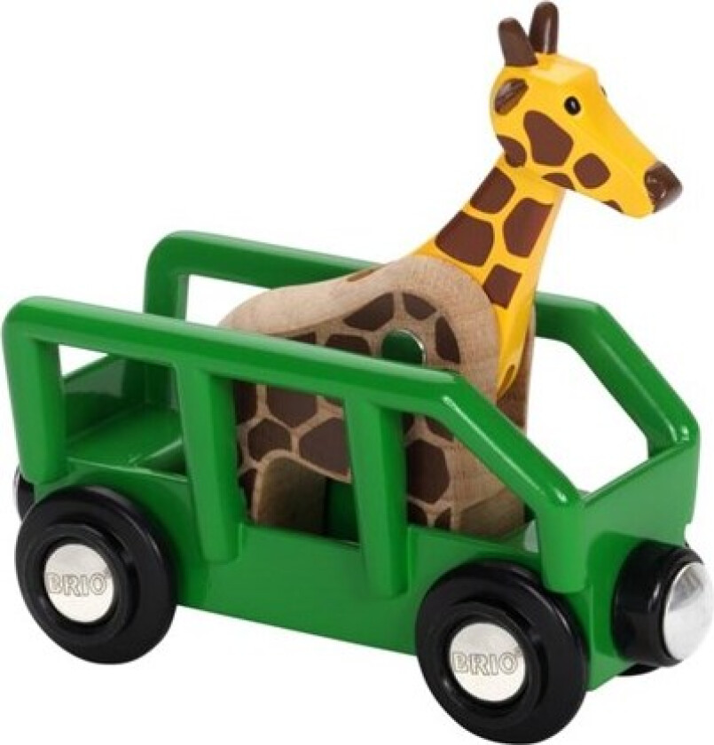 Giraffe and Wagon
