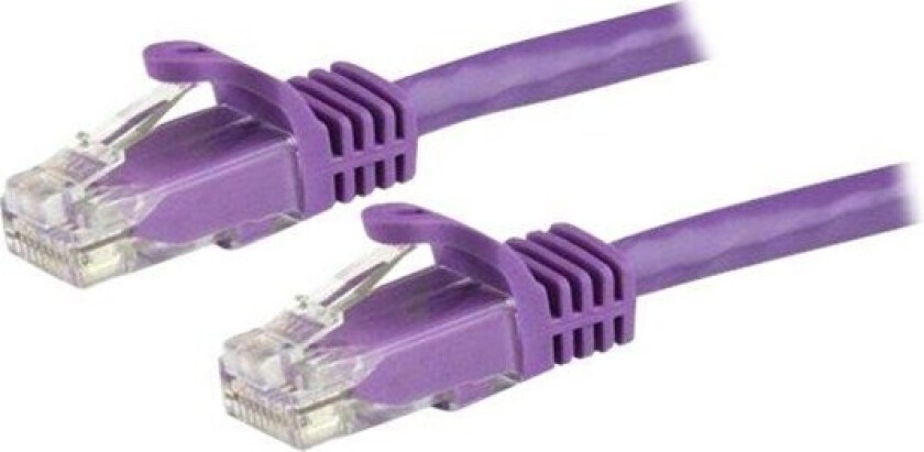 Purple Cat6 / Cat 6 Snagless Ethernet Patch Cable 3 m - network cable - 3 m - purple