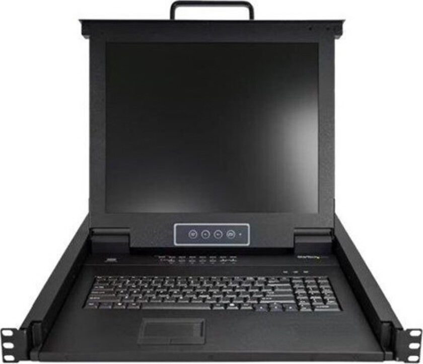 17" StarTech.com Rackmount KVM Console - 16 Ports with 17" LCD Monitor - KVM console - 17" - 5 ms - Skjerm
