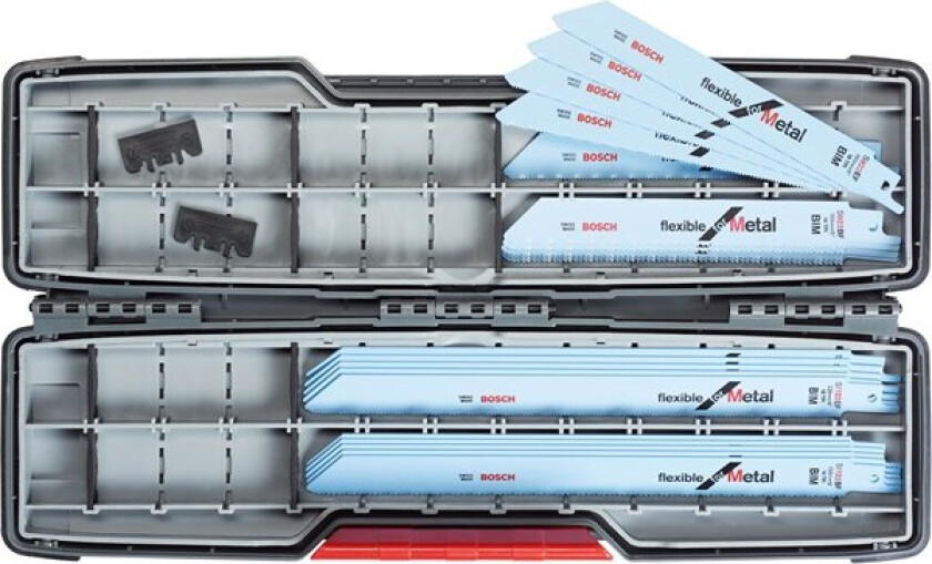 Bajonettsagblad ToughBox 20-delers sett Top Seller S 922 EF (5x); S 922 BF (5x); S 1122 EF (5x); S 1122 BF (5x)