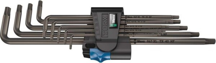 967/9 TX XL HF 1 Winkelschlüsselsatz mit Haltefunk