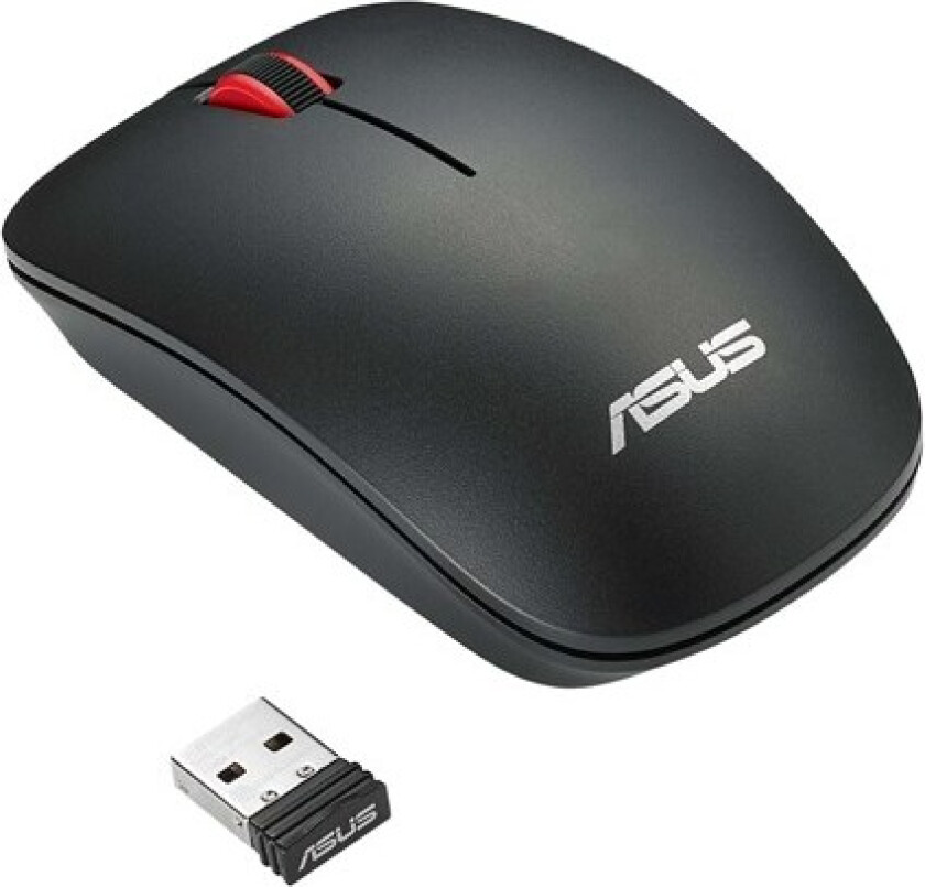 WT300 Wireless Mouse - Mus - Optisk - Svart