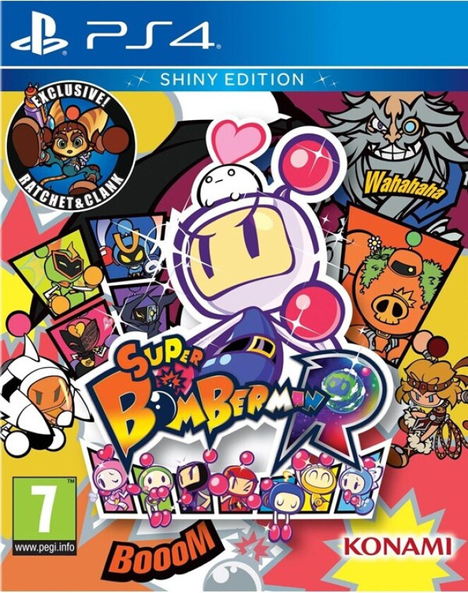 Super Bomberman R - Shiny Edition - Sony PlayStation 4 - Action