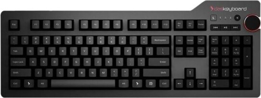 4 Professional MX Blue - DE - Tastatur - Tysk - Svart