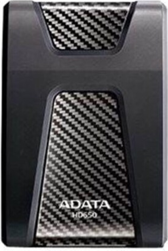 ADATA DashDrive Durable HD650 - Ekstern Harddisk - 4TB - Svart