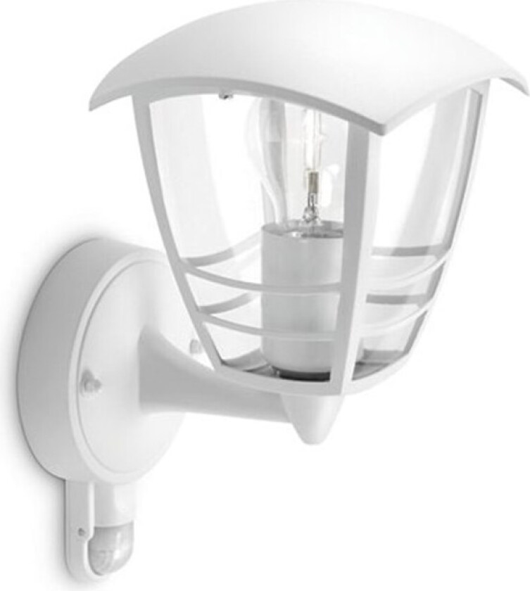 Creek wall lantern white 1x60W 230V