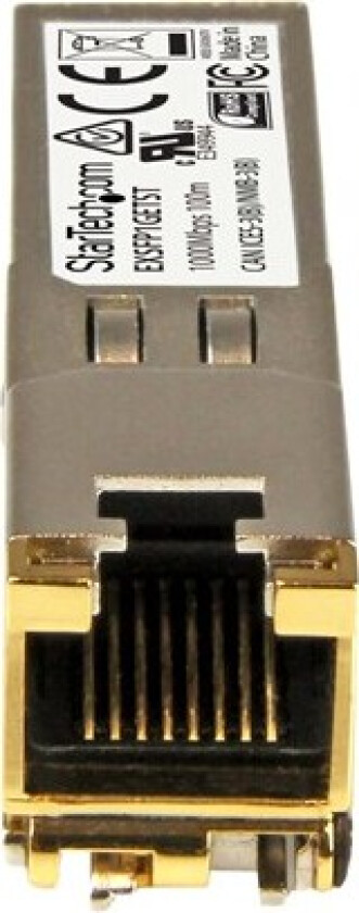 Gigabit RJ45 Copper SFP Transceiver Module - Juniper EX-SFP-1GE-T Compatible - 100m - SFP (mini-GBIC) transceiver modul - Gigabit Ethernet