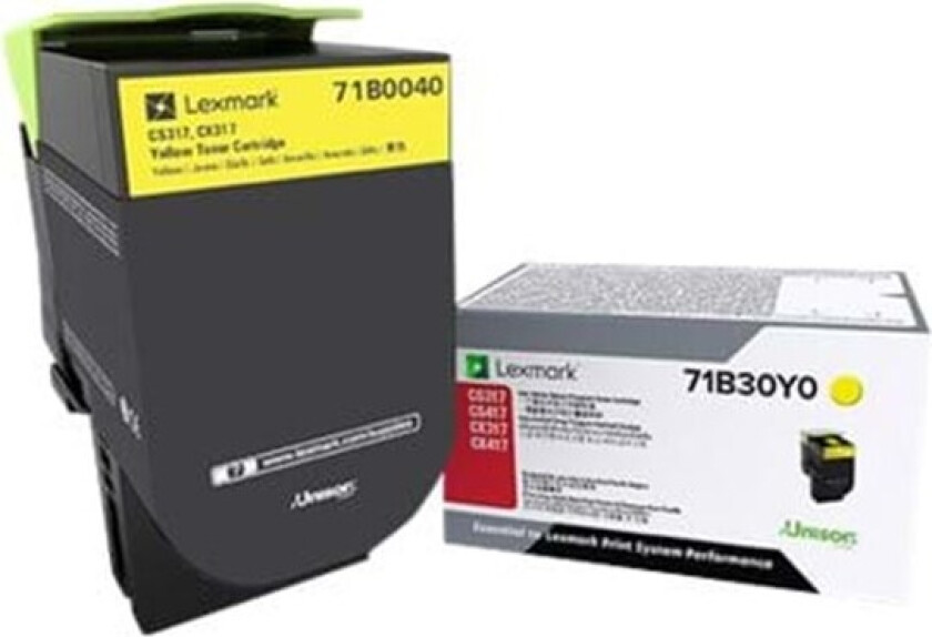 X317 - Laser toner Yellow