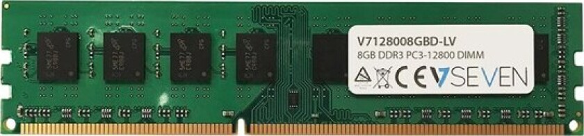 - DDR3 - module - 8 GB - DIMM 240-pin - 1600 MHz / PC3-12800 - unbuffered