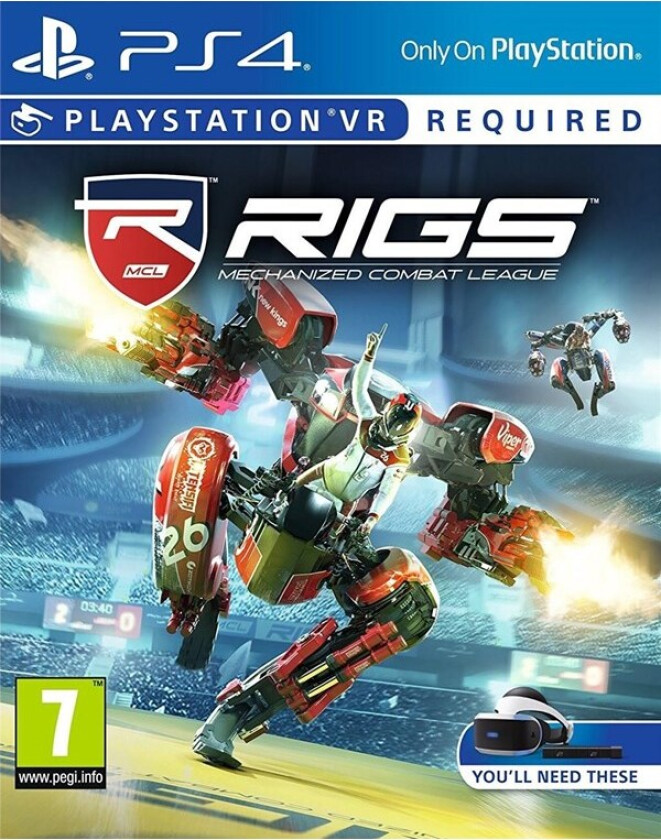 RIGS: Mechanized Combat League (PSVR) - Sony PlayStation 4 - Virtual Reality