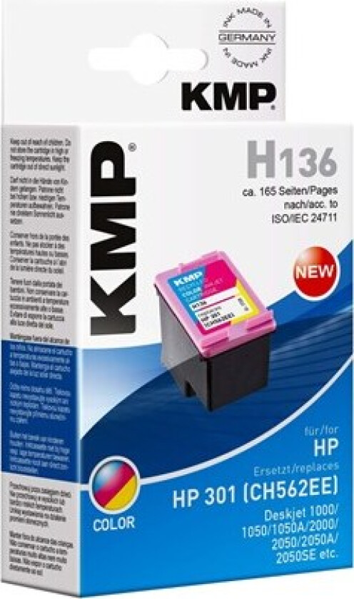 H136 - Blekkpatron Colour (cyan, magenta, yellow)