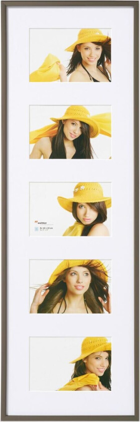 Ramme New Lifestyle Stål - 5 Bilder 10x15 Cm