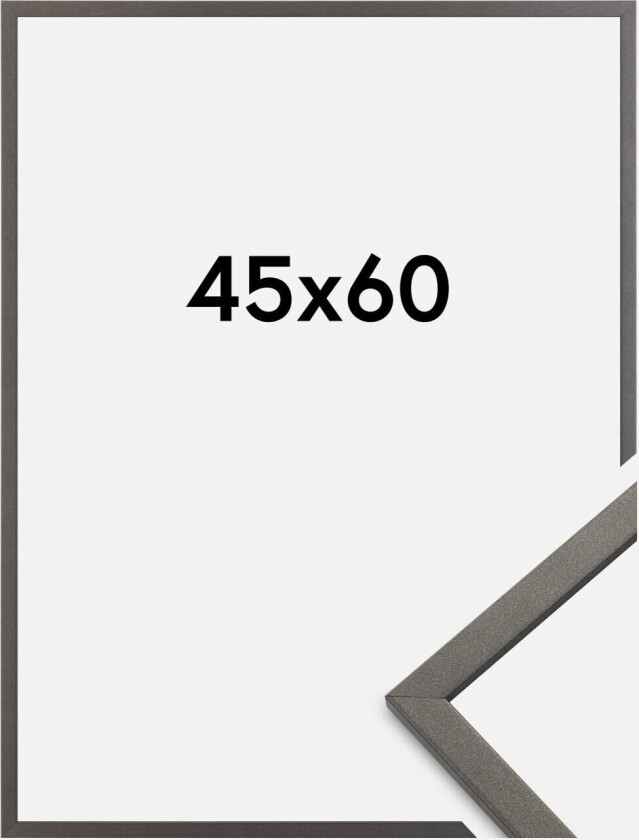 Ramme Edsbyn Grafitt 45x60 Cm