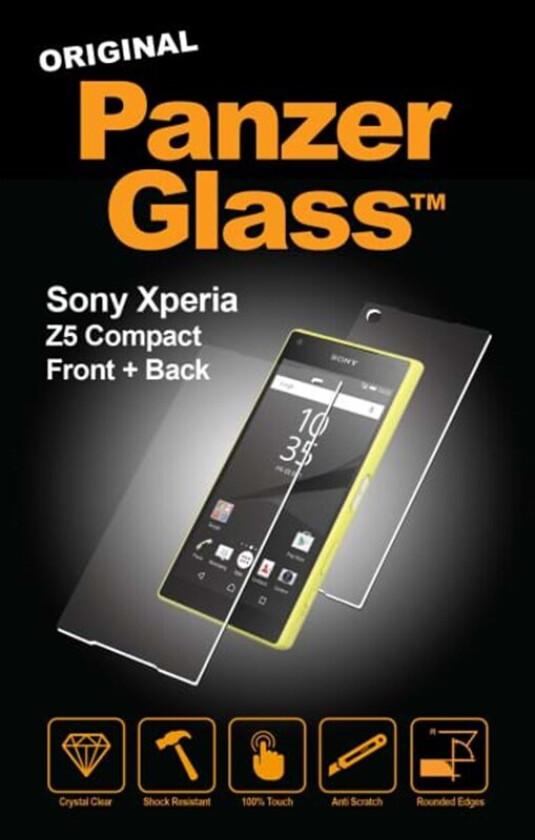 Sony Xperia Z5 Compact Front & Back Screen Protector