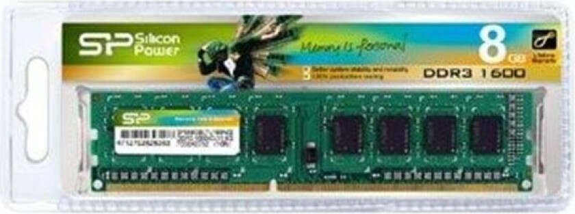 DDR3-1600 MHz - 8 GB