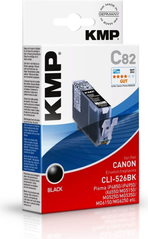 C82 / Alternative to Canon CLI-526B - Blekkpatron Svart