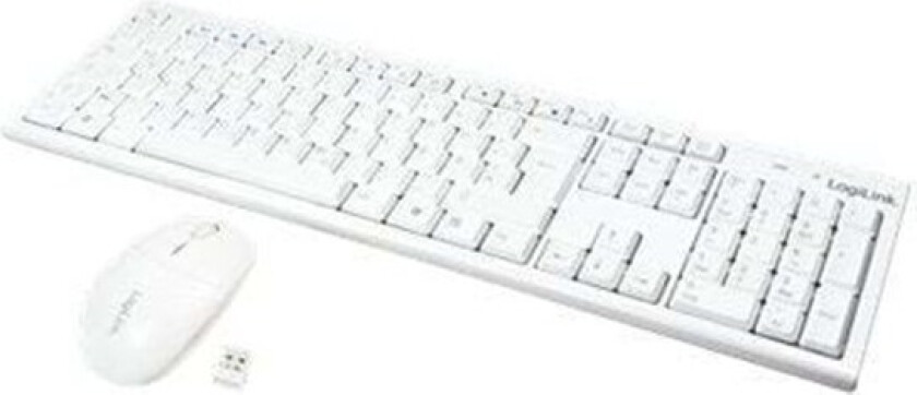 Combo Set with Autolink - Tastatur & Mussett - Hvit