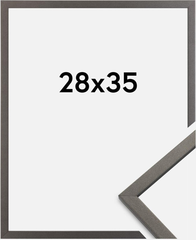 Ramme Edsbyn Grafitt 28x35 Cm