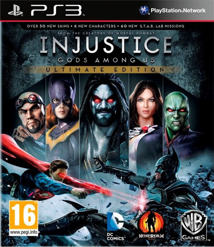 Injustice: Gods Among Us: Ultimate Edition - Sony PlayStation 3 - Action