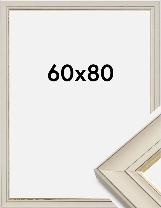 Ramme Sally Hvit 60x80 Cm