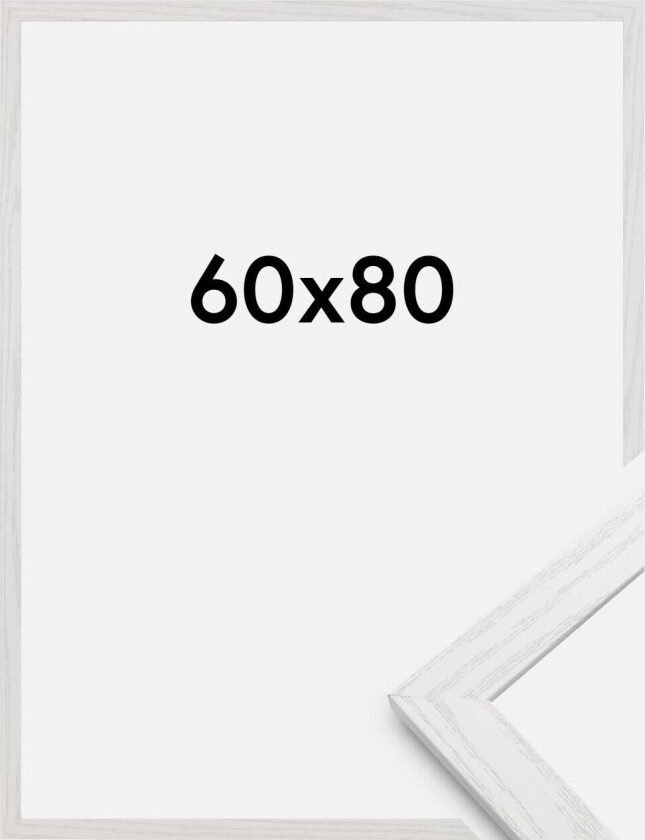Ramme Stilren White Oak 60x80 Cm