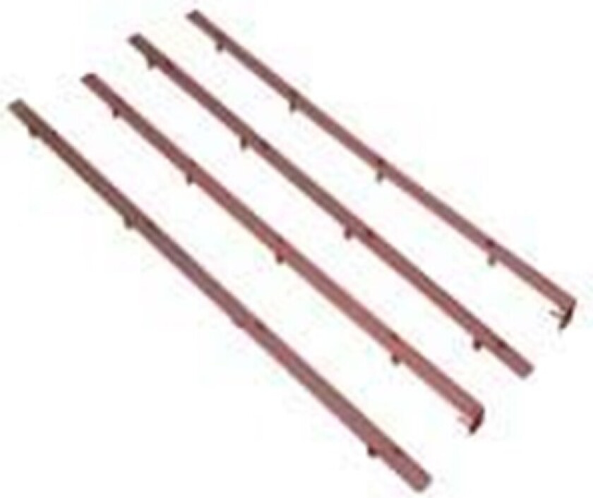 Shinobi Mesh-Stripes - Red - Kabinett