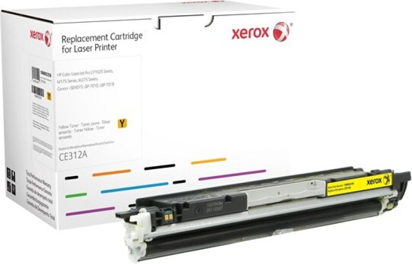 106R02259 / Alternative to HP 126A / CE312A Yellow Toner - Laser toner Yellow
