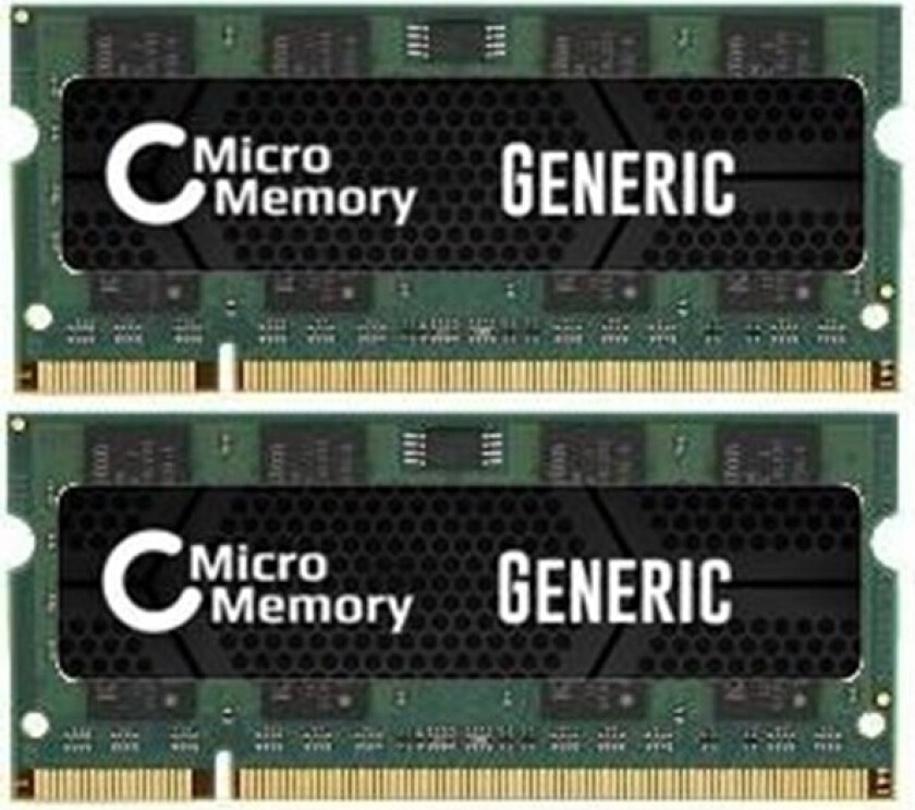 Memory hukommelse - 4 GB : 2 x 2 GB - SO DIMM 200-pin