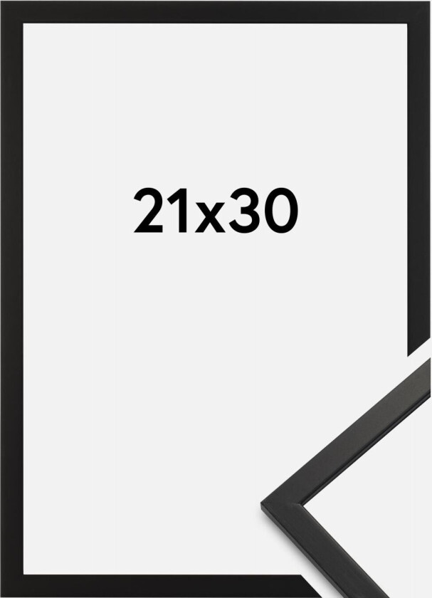 Ramme Edsbyn Akrylglass Svart 21x30 Cm