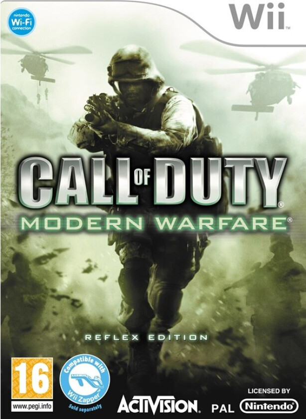 Call of Duty: Modern Warfare - Reflex - Nintendo Wii - FPS