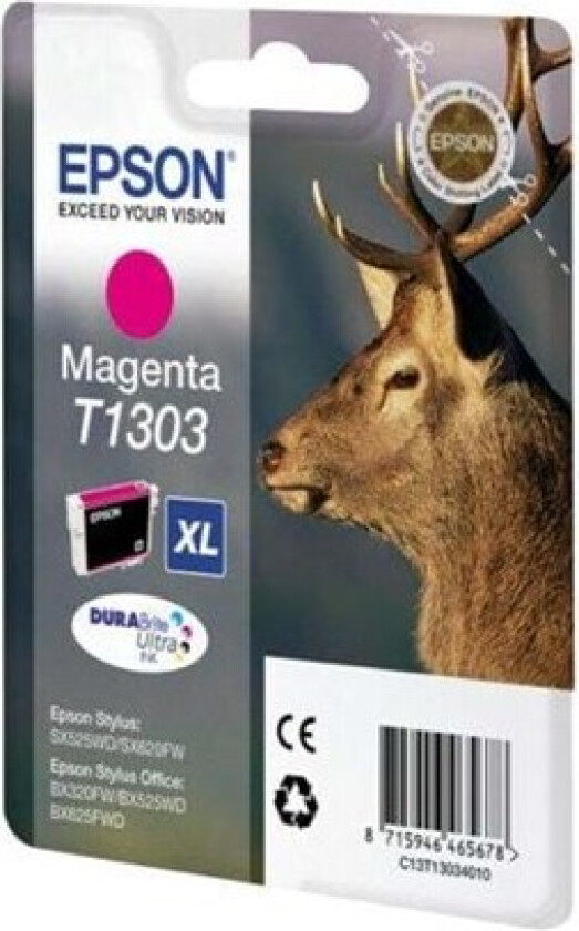 T1303XL Ink Cartridge - Blekkpatron Rød