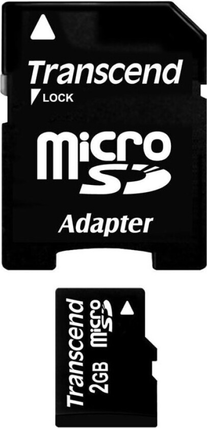 microSD 2GB - Flash memory card (SD adapte