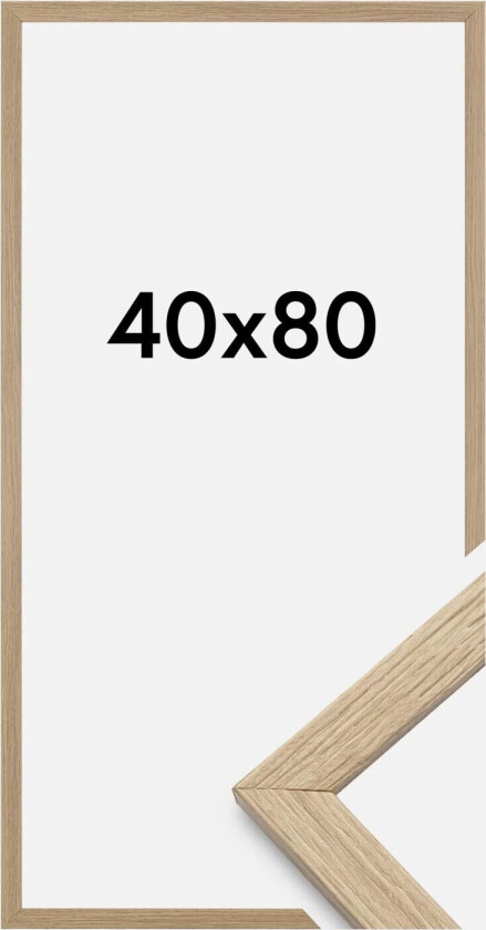 Ramme Stilren Eik 40x80 Cm