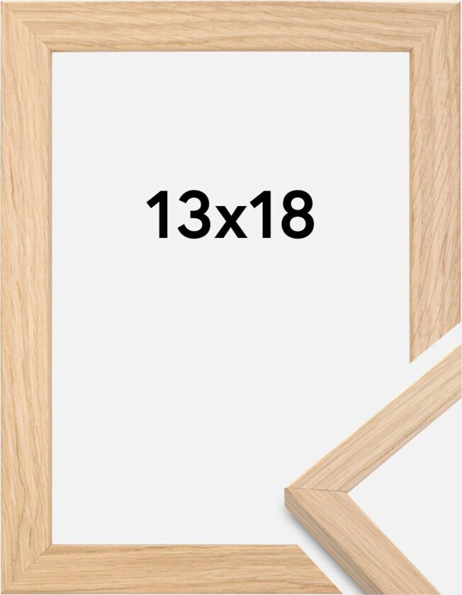 Ramme Grimsåker Akrylglass Eik 13x18 Cm